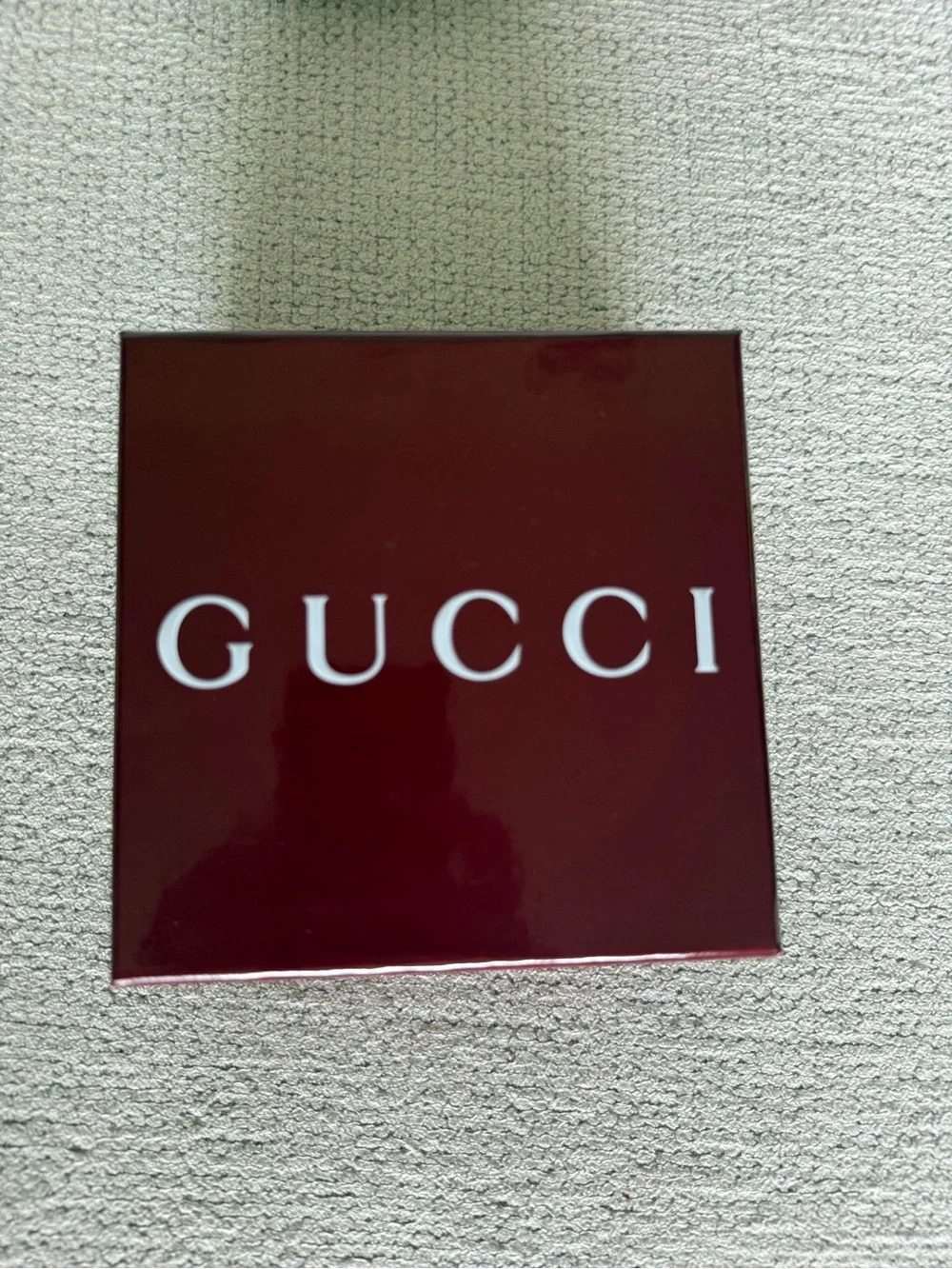 Gucci White Porcelain Tumbler with Lavender Floral Motif